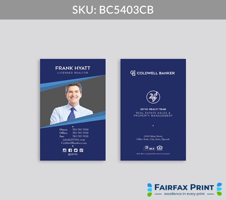 Realtors Fairfax Print for Coldwell Banker - BC5403CB - Style 28