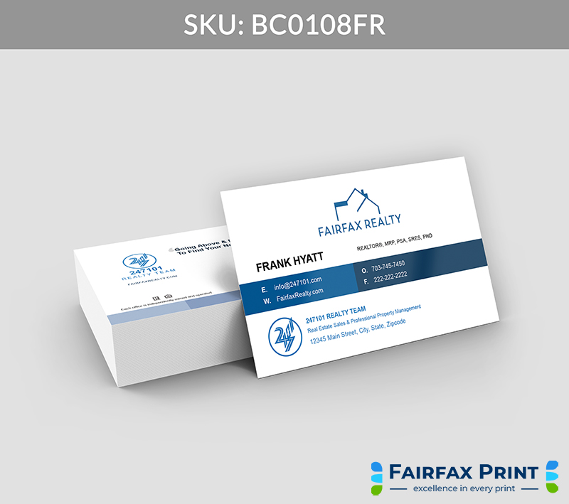 Realtors Fairfax Print for Fairfax Realty - BC0108FR - Style 21