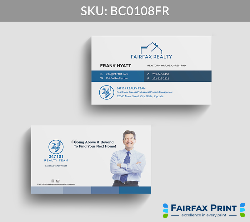 Realtors Fairfax Print for Fairfax Realty - BC0108FR - Style 22