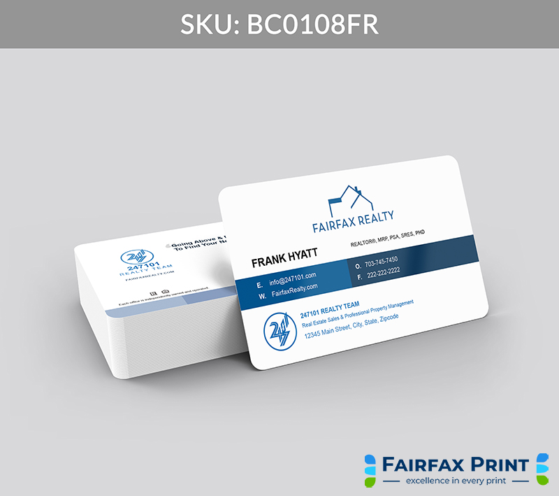 Realtors Fairfax Print for Fairfax Realty - BC0108FR - Style 23