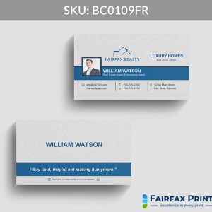 Realtors Fairfax Print for Fairfax Realty - BC0109FR - Style 22