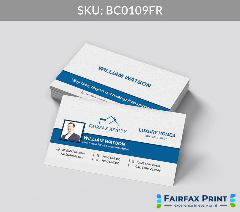 Realtors Fairfax Print for Fairfax Realty - BC0109FR - Style 24