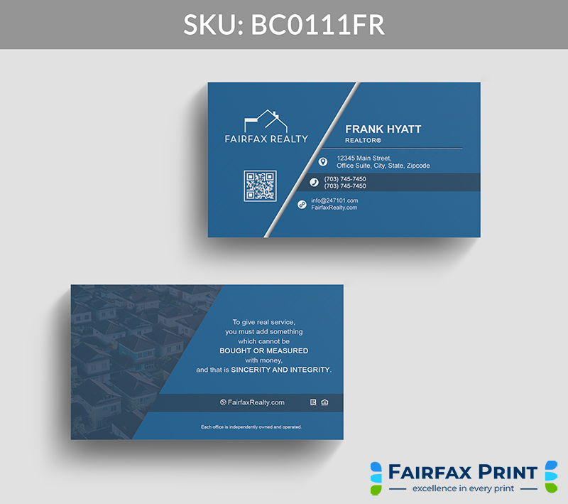 Realtors Fairfax Print for Fairfax Realty - BC0111FR - Style 22