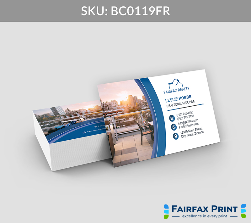 Realtors Fairfax Print for Fairfax Realty - BC0119FR - Style 21