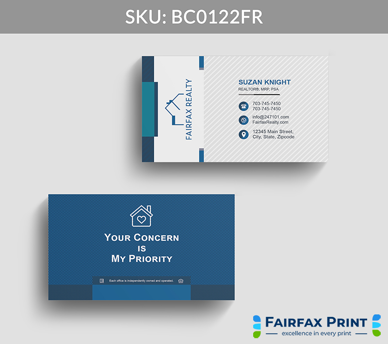 Realtors Fairfax Print for Fairfax Realty - BC0122FR - Style 22