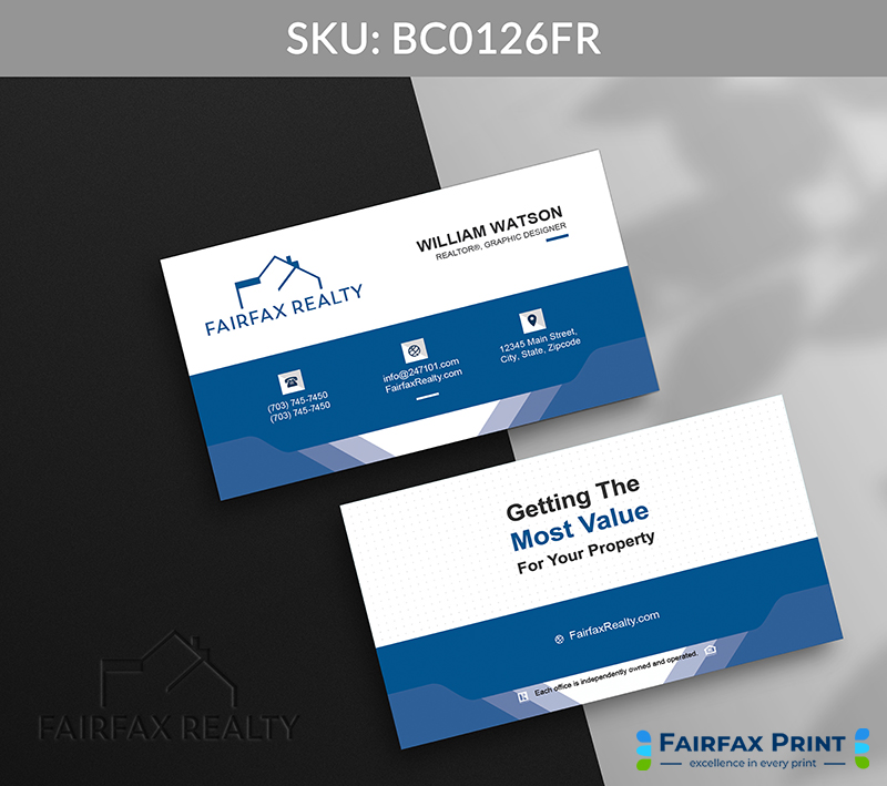 Realtors Fairfax Print for Fairfax Realty - BC0126FR - Style 12