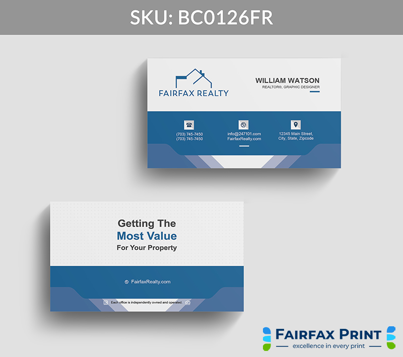 Realtors Fairfax Print for Fairfax Realty - BC0126FR - Style 22