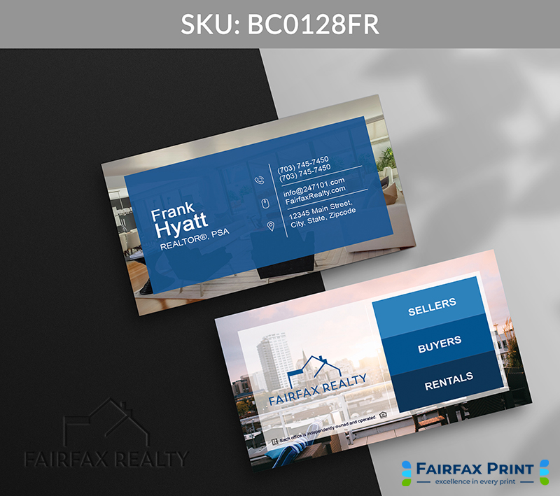 Realtors Fairfax Print for Fairfax Realty - BC0128FR - Style 12