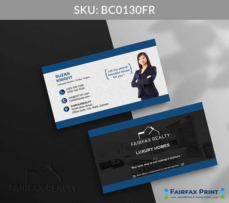 Realtors Fairfax Print for Fairfax Realty - BC0130FR - Style 12