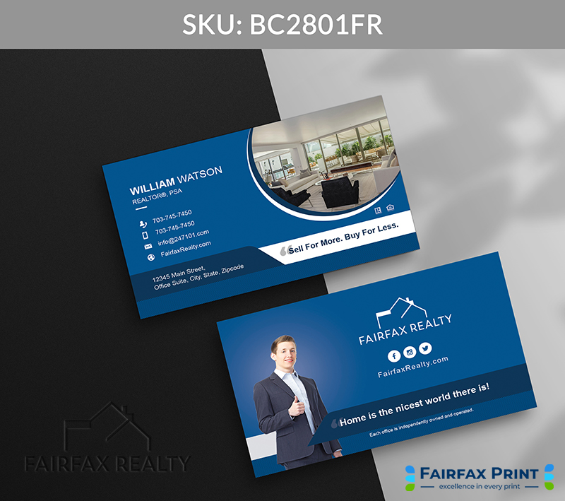 Realtors Fairfax Print for Fairfax Realty - BC2801FR - Style 12