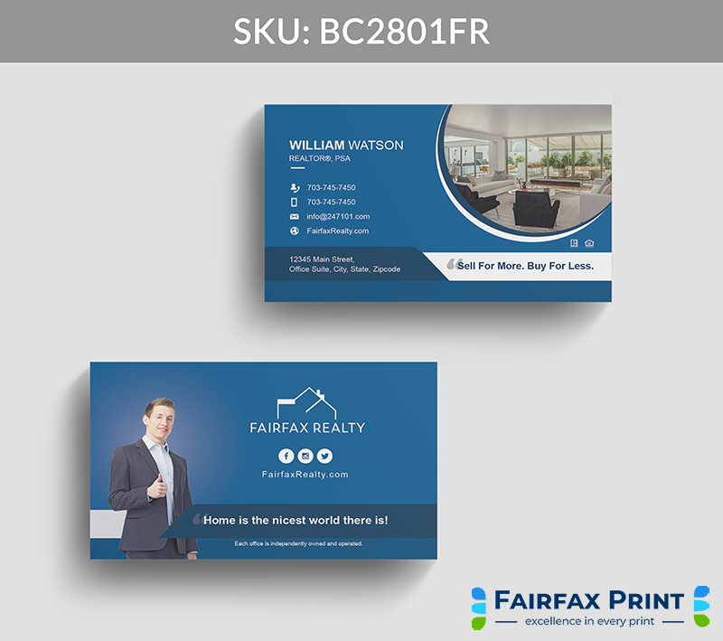 Realtors Fairfax Print for Fairfax Realty -BC2801FR - Style 22