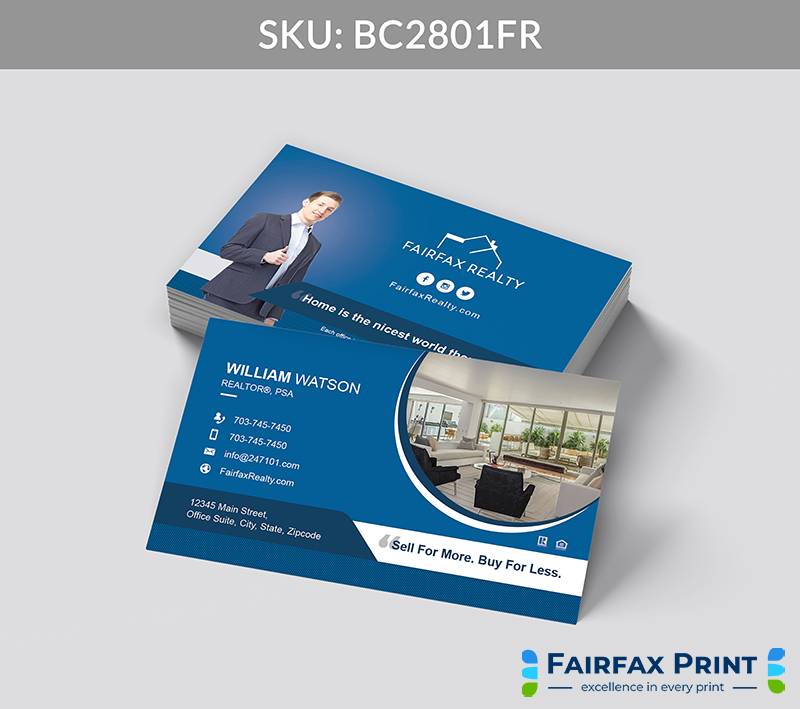 Realtors Fairfax Print for Fairfax Realty - BC2801FR - Style 24