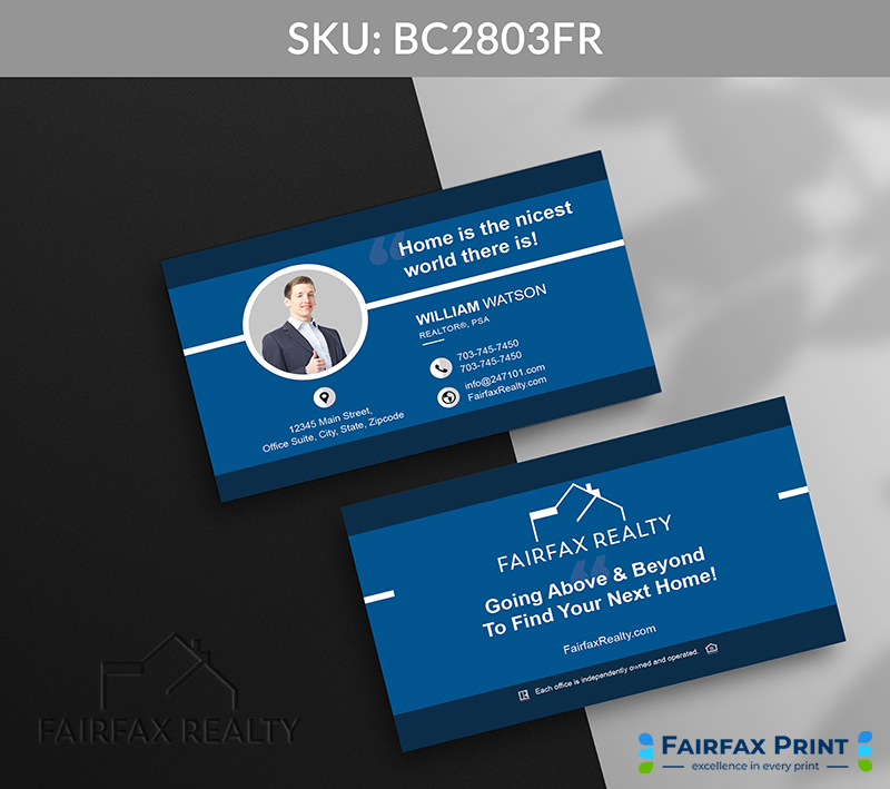 Realtors Fairfax Print for Fairfax Realty - BC2803FR - Style 12