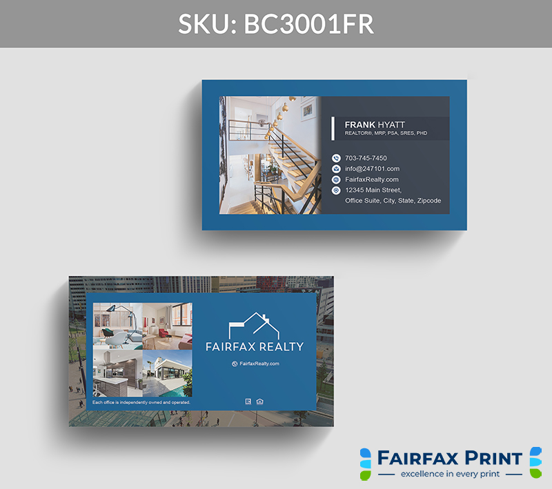 Realtors Fairfax Print for Fairfax Realty - BC3001FR - Style 22