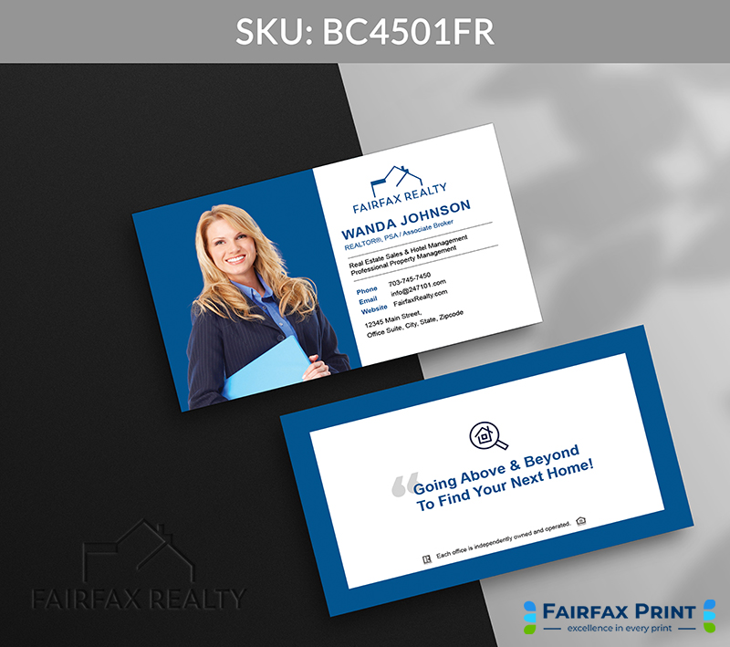 Realtors Fairfax Print for Fairfax Realty - BC4501FR - Style 12