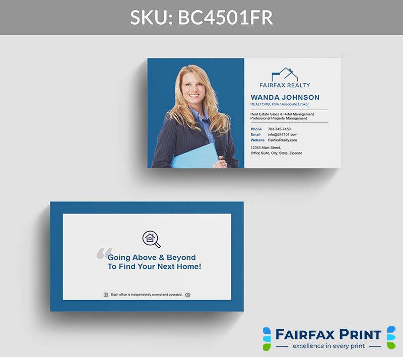 Realtors Fairfax Print for Fairfax Realty -BC4501FR - Style 22