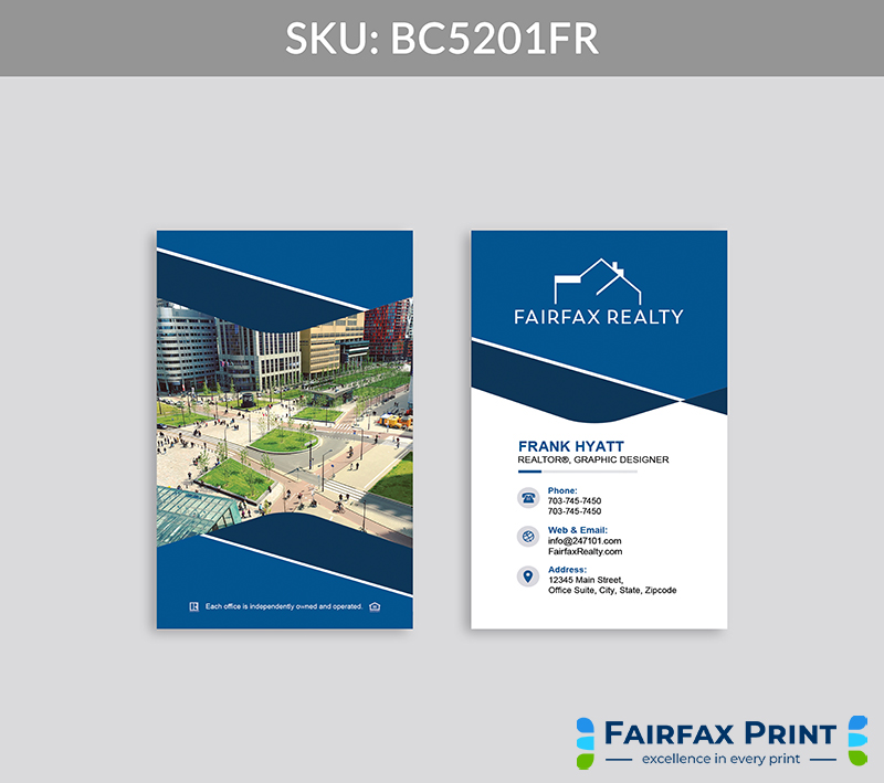 Realtors Fairfax Print for Fairfax Realty - BC5201FR - Style 28