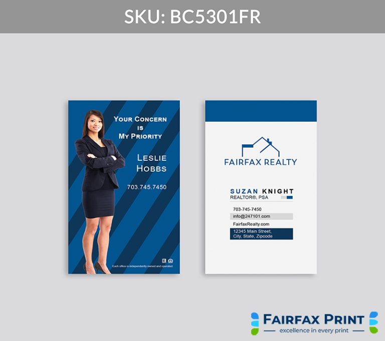 Realtors Fairfax Print for Fairfax Realty - BC5301FR - Style 28