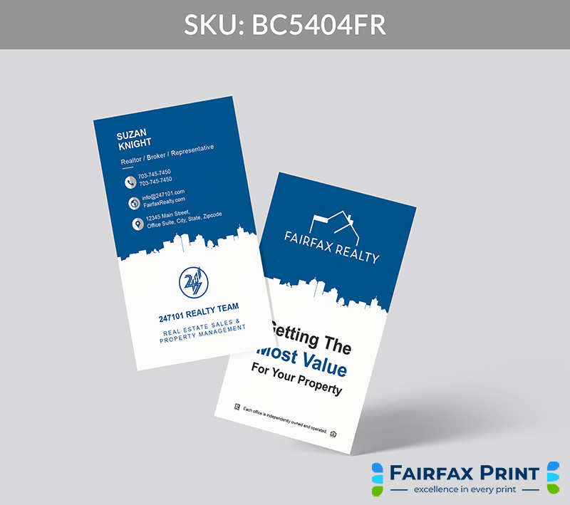Realtors Fairfax Print for Fairfax Realty - BC5404FR - Style 30