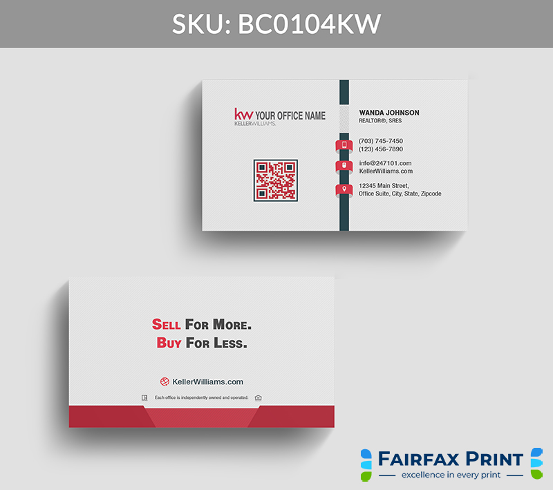 Realtors Fairfax Print for Keller Williams - BC0104KW - Style 22