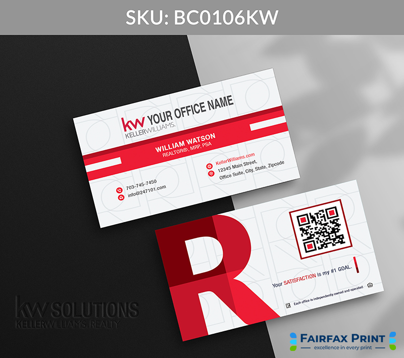 Realtors Fairfax Print for Keller Williams - BC0106KW - Style 12