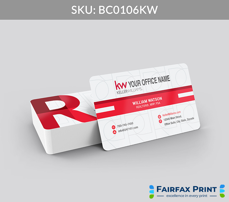 Realtors Fairfax Print for Keller Williams - BC0106KW - Style 23