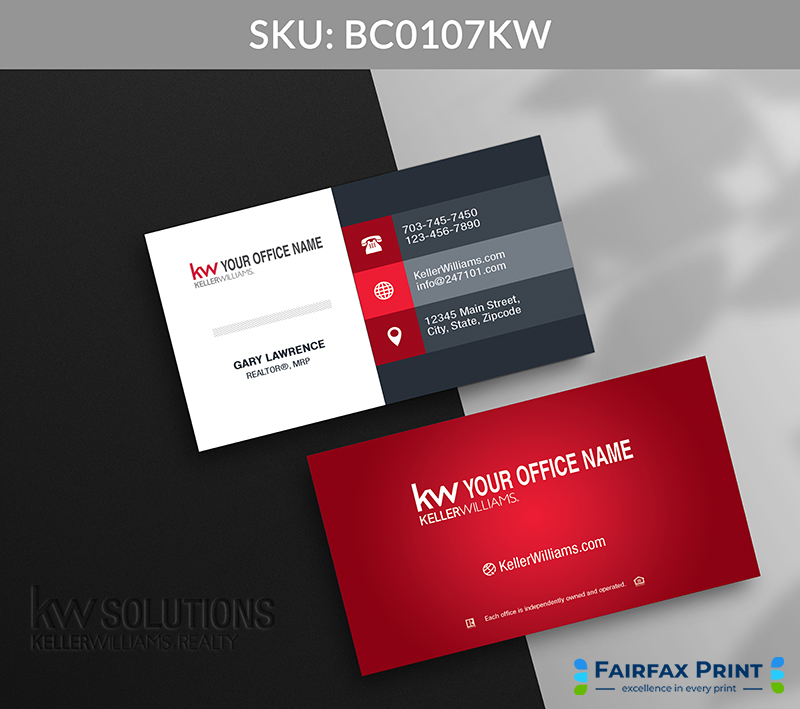 Realtors Fairfax Print for Keller Williams - BC0107KW - Style 12