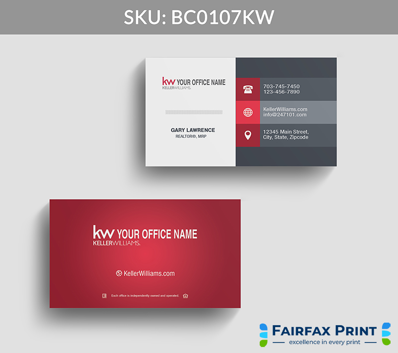 Realtors Fairfax Print for Keller Williams - BC0107KW - Style 22