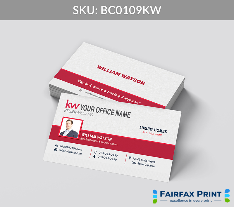 Realtors Fairfax Print for Keller Williams - BC0109KW - Style 24