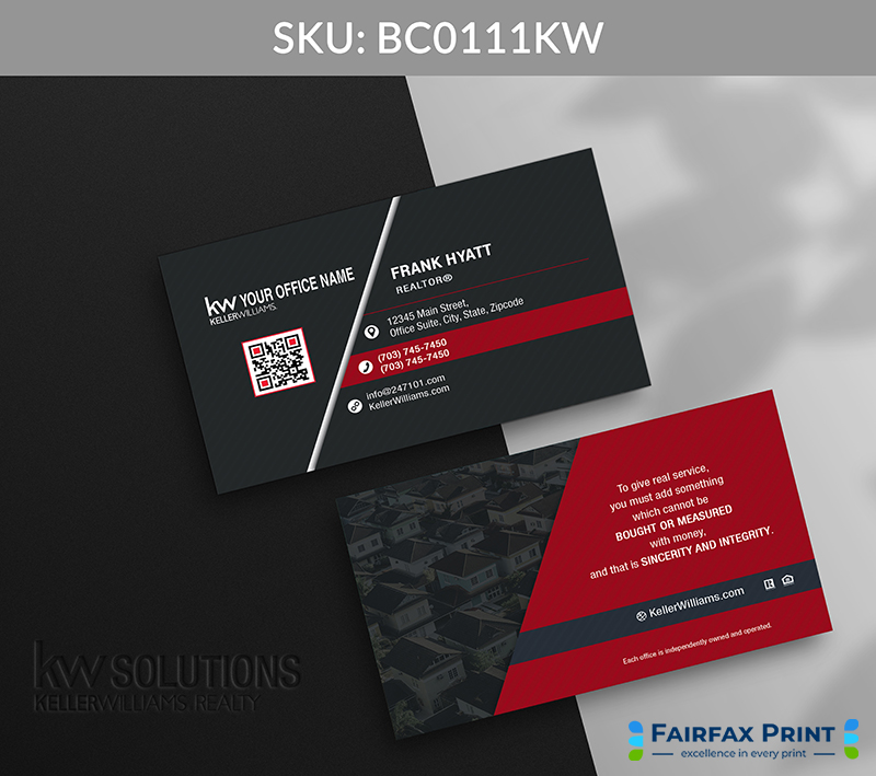 Realtors Fairfax Print for Keller Williams - BC0111KW - Style 12