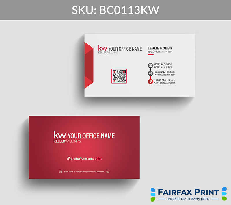 Realtors Fairfax Print for Keller Williams - BC0113KW - Style 22