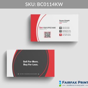 Keller Williams Business Cards - BC0114KW