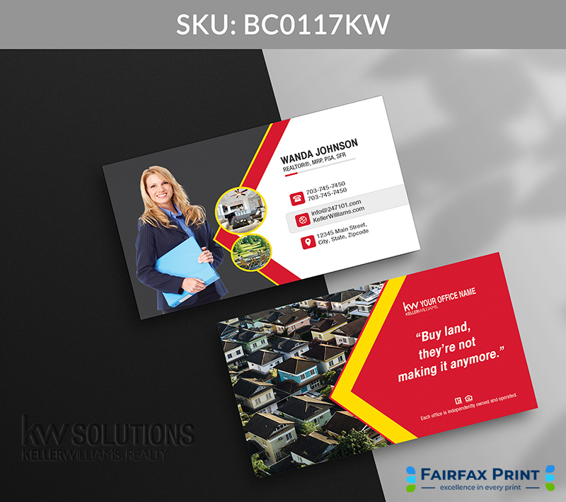 Realtors Fairfax Print for Keller Williams - BC0117KW - Style 12