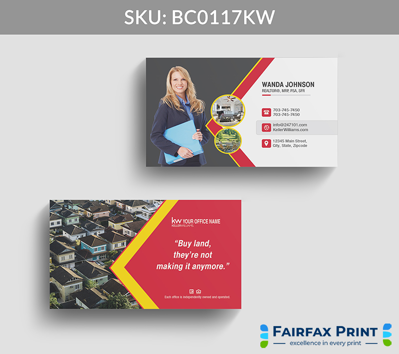 Realtors Fairfax Print for Keller Williams - BC0117KW - Style 22