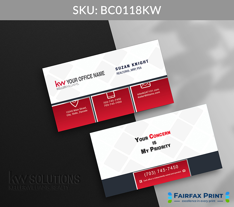 Realtors Fairfax Print for Keller Williams - BC0118KW - Style 12
