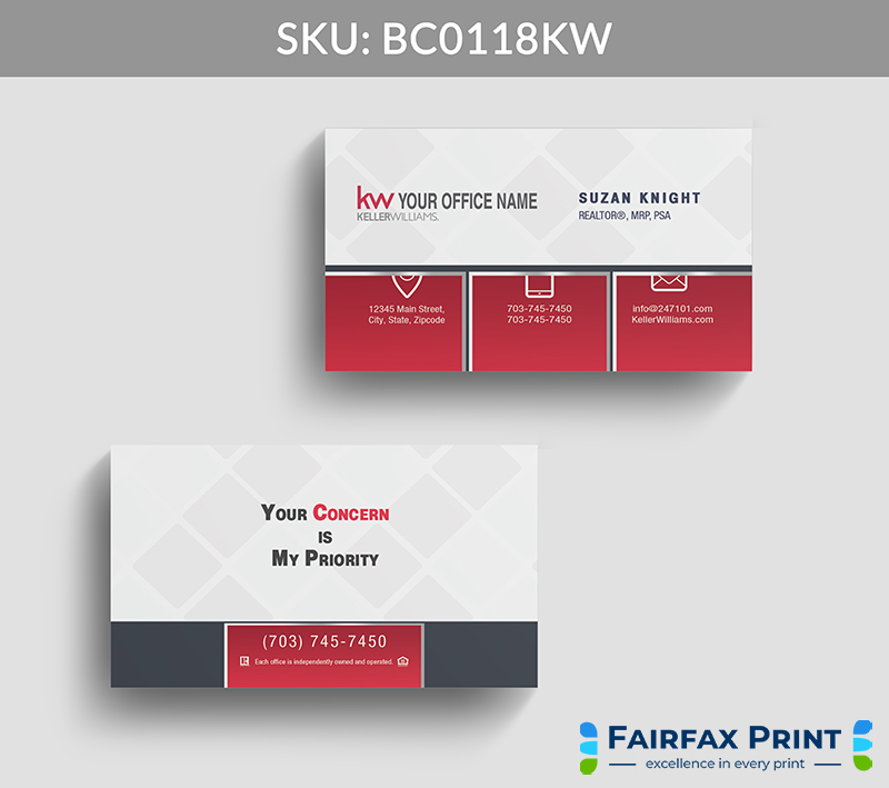 Realtors Fairfax Print for Keller Williams - BC0118KW - Style 22