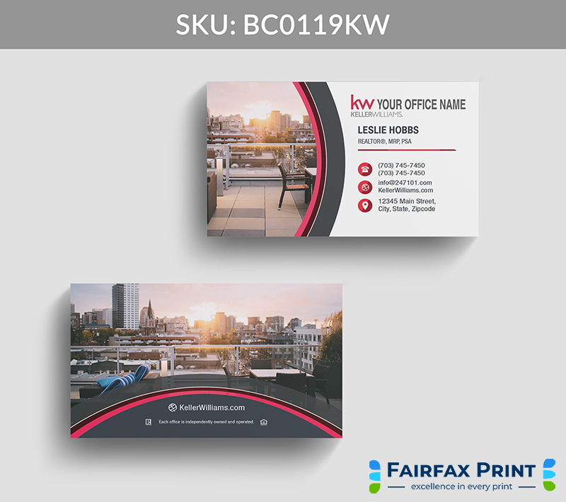 Realtors Fairfax Print for Keller Williams - BC0119KW - Style 22
