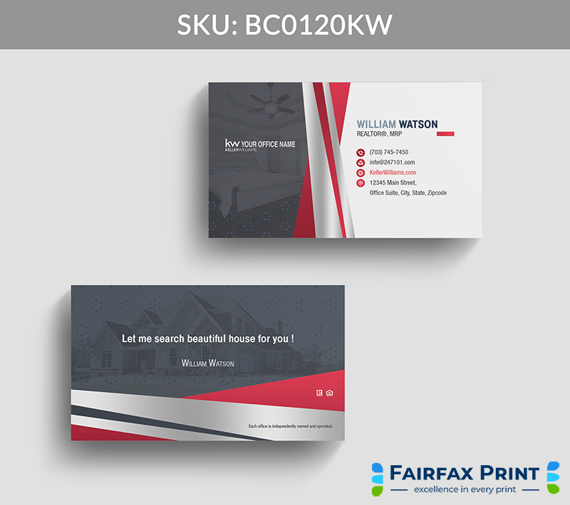 Realtors Fairfax Print for Keller Williams - BC0120KW - Style 22