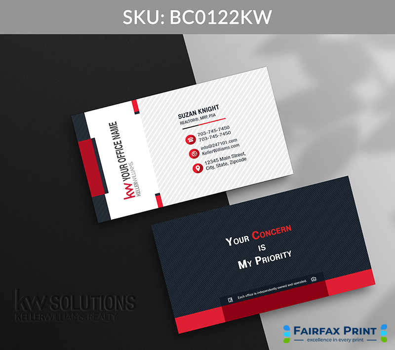 Realtors Fairfax Print for Keller Williams - BC0122KW - Style 12