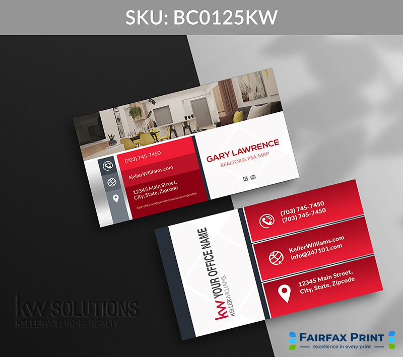 Realtors Fairfax Print for Keller Williams - BC0125KW - Style 12
