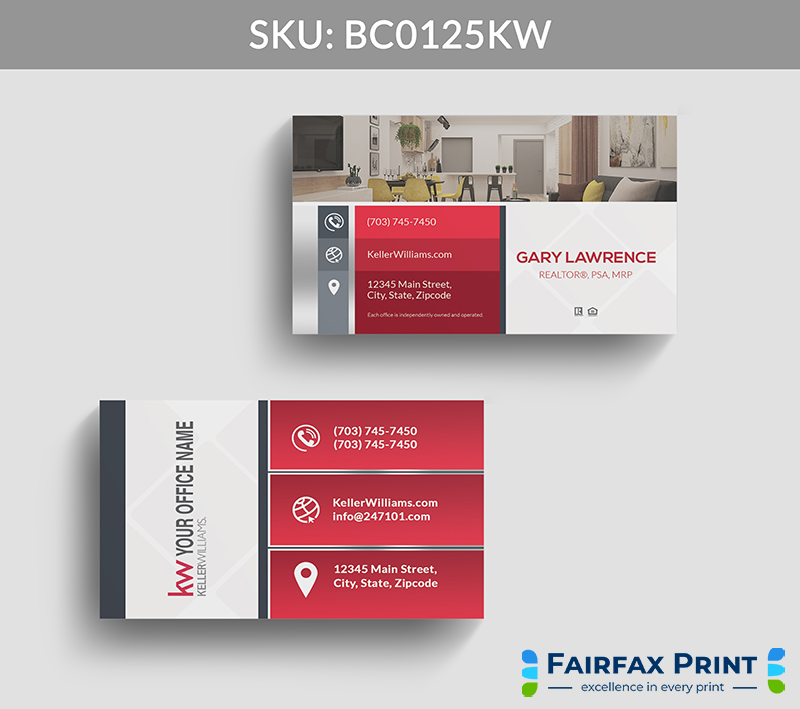 Realtors Fairfax Print for Keller Williams - BC0125KW - Style 22
