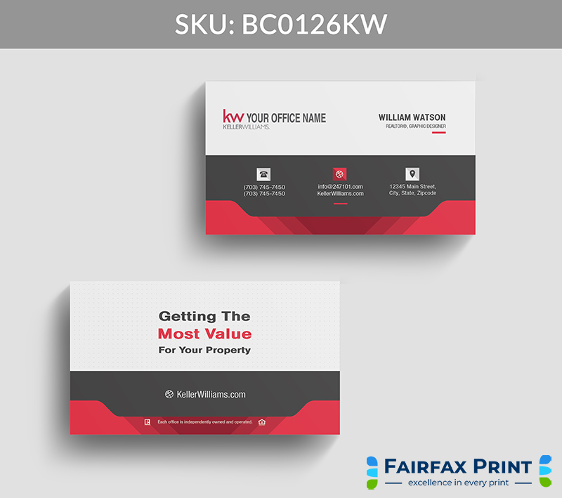 Realtors Fairfax Print for Keller Williams - BC0126KW - Style 22