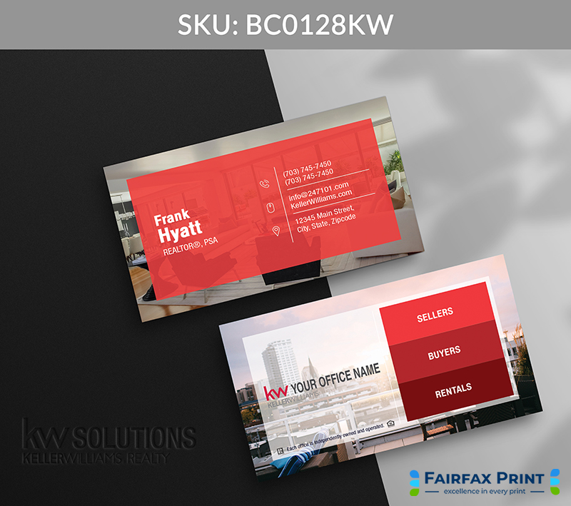 Realtors Fairfax Print for Keller Williams - BC0128KW - Style 12