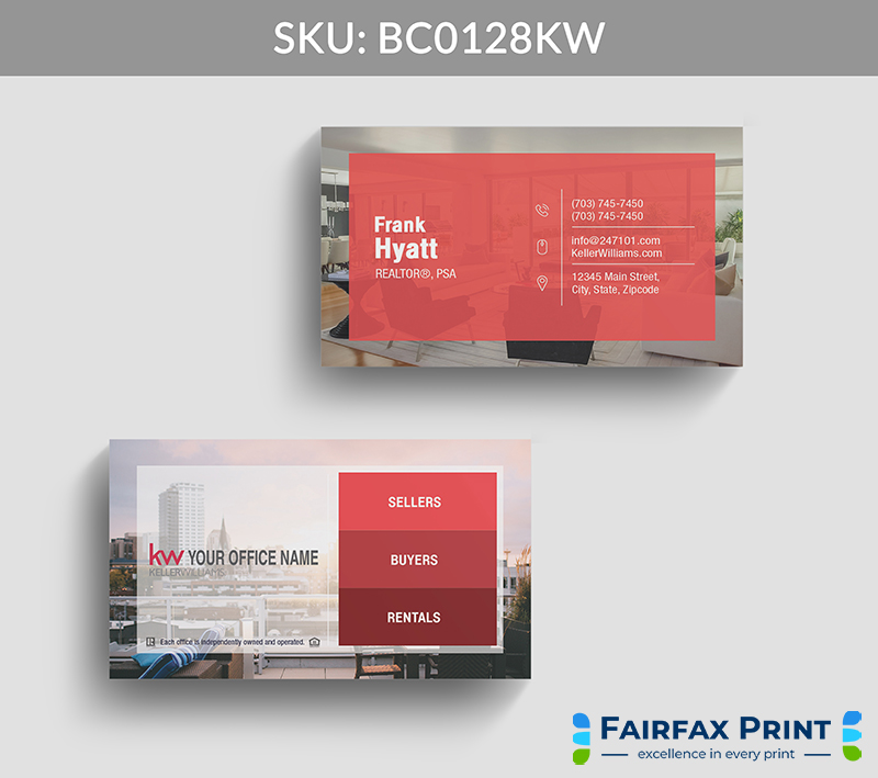 Realtors Fairfax Print for Keller Williams - BC0128KW - Style 22