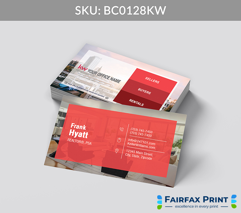 Realtors Fairfax Print for Keller Williams - BC0128KW - Style 24