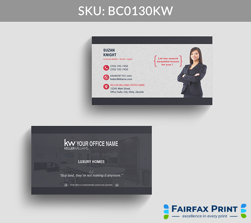 Realtors Fairfax Print for Keller Williams - BC0130KW - Style 22