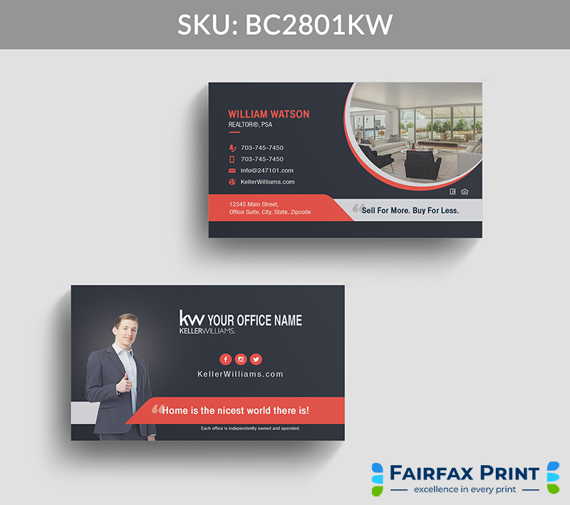 Realtors Fairfax Print for Keller Williams - BC2801KW - Style 22