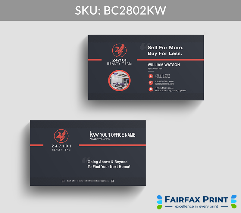 Realtors Fairfax Print for Keller Williams - BC2802KW - Style 22