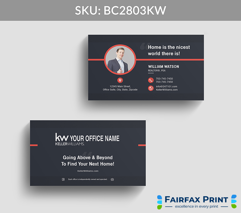 Realtors Fairfax Print for Keller Williams - BC2803KW - Style 22