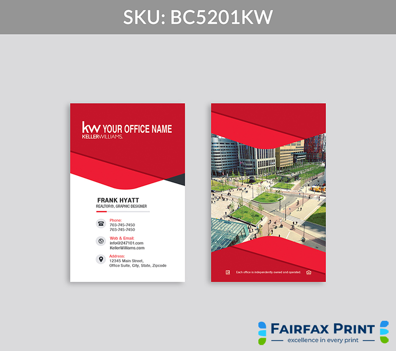 Realtors Fairfax Print for Keller Williams - BC5201KW - Style 28